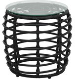  3-dijelni bistro set od poliratana crni | shoptok.hr