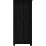  Komoda crna 83 x 41,5 x 100 cm od masivne borovine | shoptok.hr