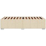  Okvir kreveta bez madraca Krem 80x200cm Tkanina | shoptok.hr