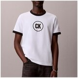 Calvin Klein Jeans Majice s kratkimi rokavi Camisetas Hombre Modèle Lv04rf821g 20s Bela Cene