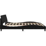  Okvir za krevet Dover crni 193 x 203 cm od umjetne kože | shoptok.hr