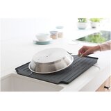 Brabantia Odcejalnik za posodo M, temno siv | Shoptok.si