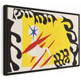  Slika - Henri Matisse – Nightmare of the White Elephant 120x80 U crnom drvenom okviru | shoptok.hr