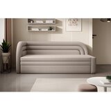 ELTAP Bež baršunasti sklopiva/s prostorom za odlaganje sofa s lijevim kutom 223 cm Fabillo – | shoptok.hr