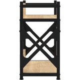  Stalak za pisač 2 razine boja hrasta sonome 40x20x40 cm drveni | shoptok.hr