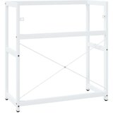  Kopalniški regal bel 79x38x83 cm železo, (20777568) | Shoptok.si