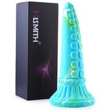 HiSmith HSD40 Monster Tentacle Dildo Suction Cup 25.7cm Blue-Green Cene