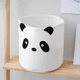 Korpa za dečiju sobu Panda, Bela
