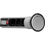 Orno Produžni kabel sa 3 x Schuko utičnice, ugradbena - OR-AE-1347(GS) | shoptok.hr