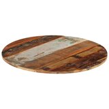  Okrugla stolna ploča 80 cm 15 - 16 mm masivno obnovljeno drvo | shoptok.hr