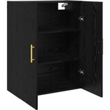  Ormar za montažu na zid 2 kom. Crni hrast 69,5 x 34 x 90 cm | shoptok.hr