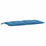  Jastuk za vrtnu klupu prošarano plavi 100x50x7 cm tkanina | Eponuda.com