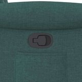  Naslanjač s funkcijo vstajanja temno zeleno blago, (22054322) | Shoptok.si