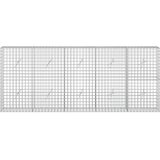  Gabion s žicom debljine 3,5 mm i mrežom 5x5 cm 250x20x100 cm | shoptok.hr