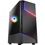 Cougar mx360 rgb pc case mid tower 1 x argb fan ( CGR-5CC6G-RGB ) cene