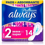 Always Vložki Ultra Platinum Super Duo, 14 kos Cene