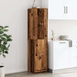 vidaXL lekarniška omara starinski les 40x41x174,5 cm inženirski les | Shoptok.si