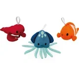 Bath Toy Set of 3 Sea Foam Paddlers igrača za v vodo 10 m+ 3 kos