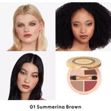 Gucci Beauty Palette de Beauté Quatuor večnamensko ličilo za oči, ustnice in obraz odtenek 01 Summerina Brown 6.1 g | Shoptok.si