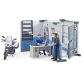 Bruder policijska postaja s policijskim motorjem world 62732 Cene
