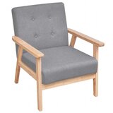  2-dijelna garnitura od tkanine svijetlosiva | shoptok.hr