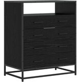 vidaXL Ormar s ladicama 4-Ladica Crni hrast 70 x 41 x 83 5 cm - Crni hrast | shoptok.hr