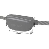 Volcom Torbica za okrog pasu siva / črna | Shoptok.si
