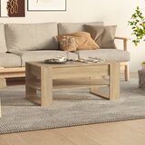 vidaXL stolić za kavu boja hrasta 102x55x45 cm konstruirano drvo Cijene