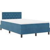  s opruga kutije Tamno plava 120 x 190 cm Baršun | shoptok.hr