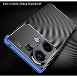 Techsuit CarbonFiber ovitek za Xiaomi Poco X6 Pro – črna | Shoptok.si