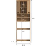 MID.YOU OMARICA ZA PRALNI STROJ hrast artisan | Shoptok.si
