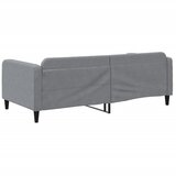  Dnevni krevet svjetlosivi 100 x 200 cm od tkanine | Eponuda.com