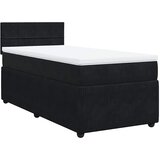 Box spring krevet s madracem crni 90x200 cm baršunasti | shoptok.hr
