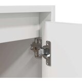  Stenske nočne omarice 2 kosa bele 38x34x40 cm | Shoptok.si