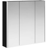  Kupaonski ormar s ogledalom Crni hrast 73.5 x 15.5 x 70 cm | shoptok.hr