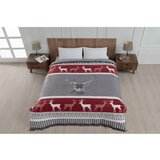 Mila Home Crveni/sivi prekrivač 150x200 cm – Cijene