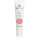 BasicLab Dermocosmetics Beauties balzam za sijoče ustnice s peptidi odtenek 100/Bubble Gum 15 ml | Shoptok.si