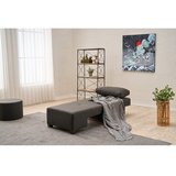 Atelier Del Sofa fotelja na razvlačenje perenna linen right anthracite