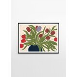 The Poster Club Plakat 70x50 cm Tulips in a Blue Vase – | Shoptok.si