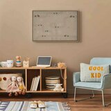  Slika - Race - Colorful Cars on a Road on a Beige Background with Inscriptions 60x40 U prirodnom drvenom okviru | shoptok.hr