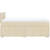  Krevet box spring s madracem krem 120 x 190 cm od tkanine | shoptok.hr