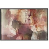  Plakat Spring Composition - glimmers and forms in watercolor technique 60x40 Crni okvir | shoptok.hr