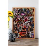 Wallity uramljena slika Popmosaıc18, 33x48 cm | Eponuda.com