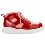 Melissa Modne superge Player Sneaker AD - White/Red Rdeča