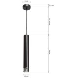  Luster na sajli DANI 1xGU10/8W/230V | Eponuda.com