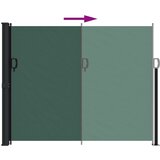  Bočna tenda na uvlačenje tamnozelena 160x600 cm | shoptok.hr