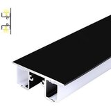 Mitea aluprofil za led trake sa difuzorom 2M nadgradni dupli MA01 | ePonuda.com