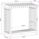  Drva za potpalu 114 x 46 x 101 cm PP Antracit | shoptok.hr
