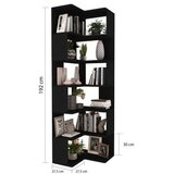 Hanah home Polica za knjige CPT4808 192 | ePonuda.com