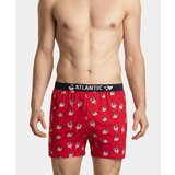 Atlantic Men's boxer shorts 2Pack - red/dark blue | Shoptok.si